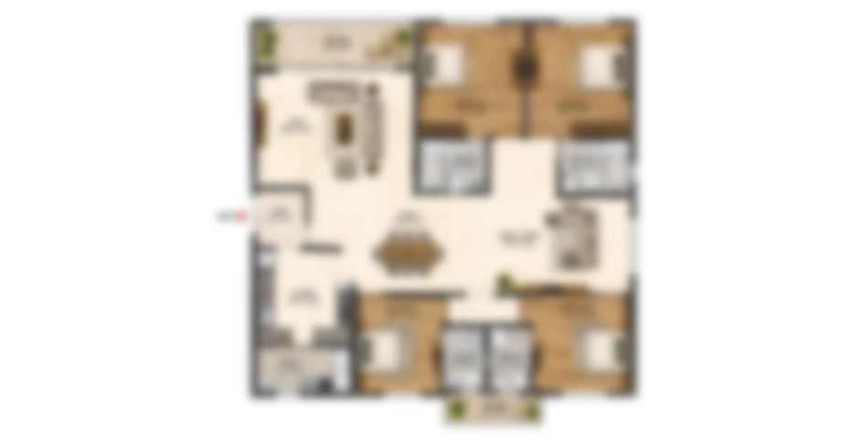 Embassy Terazza Layout Plan